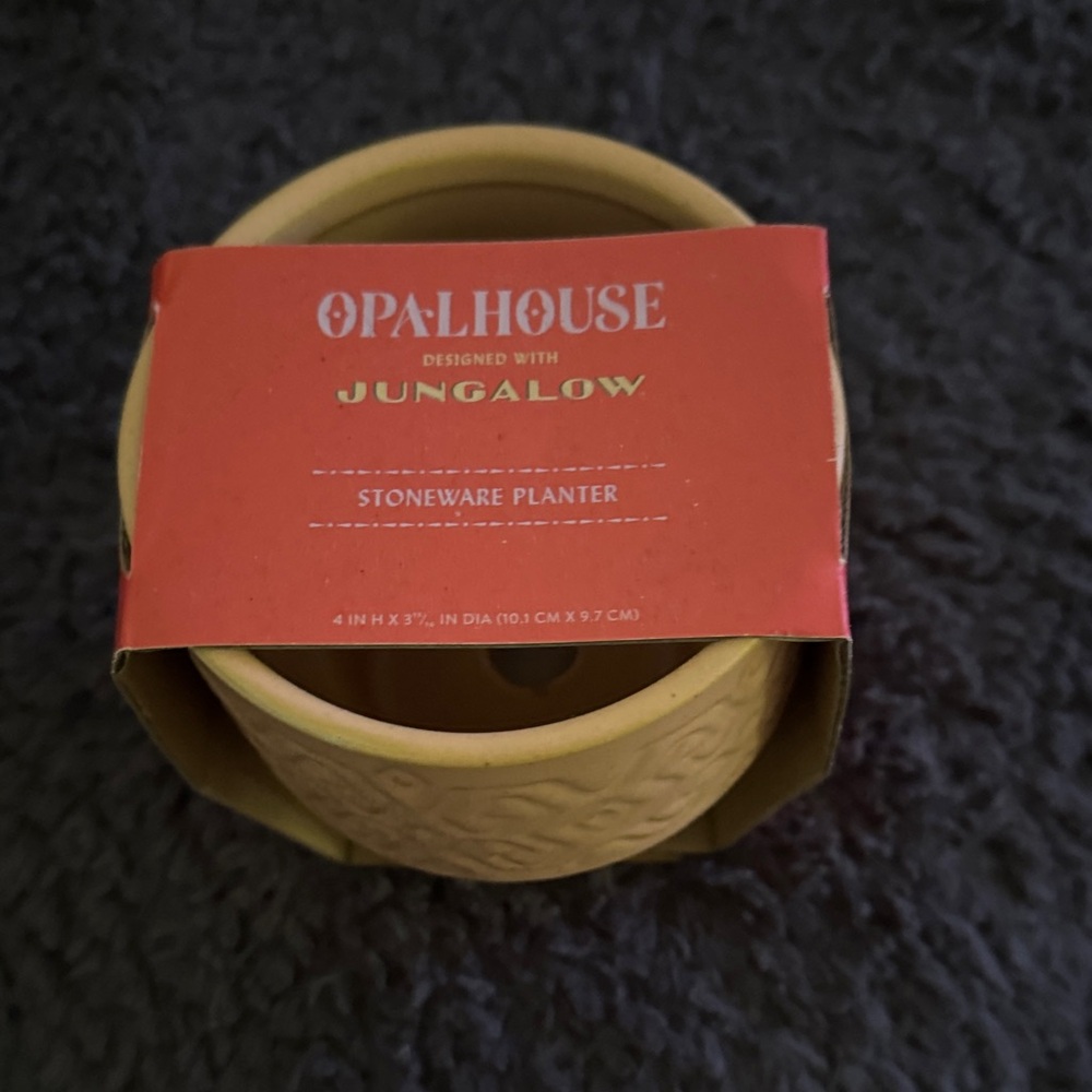 Opalhouse Jungalow Stoneware Planter